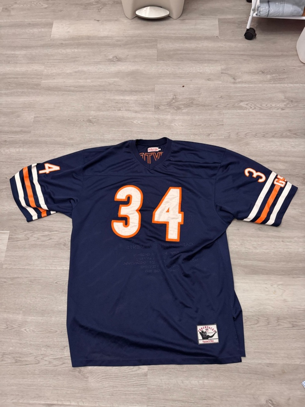 Chicago Bears Walter Payton Throwbacks jersey men’s size 3XL